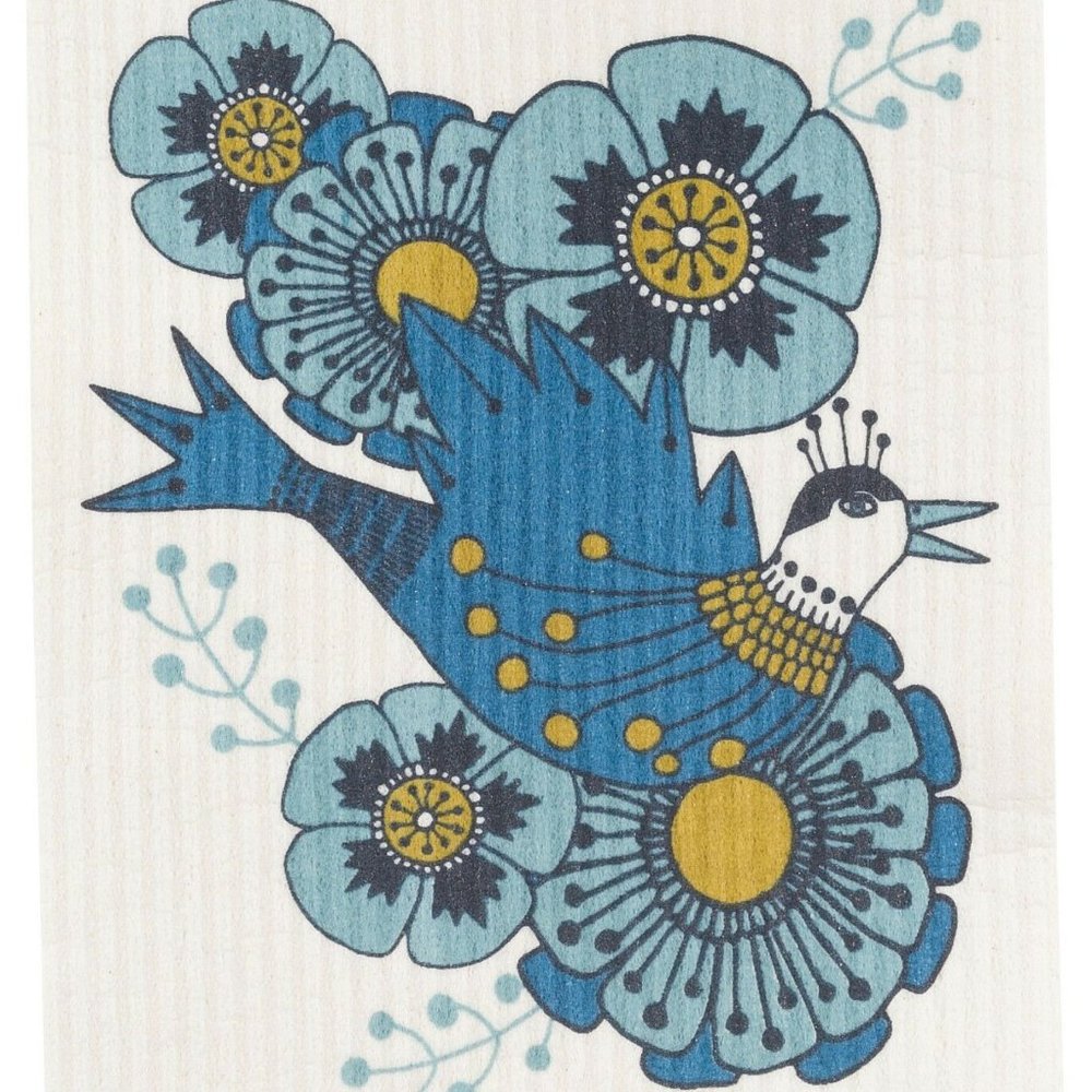 2 Birds Swedish Dishcloths Eco Friendly NWT